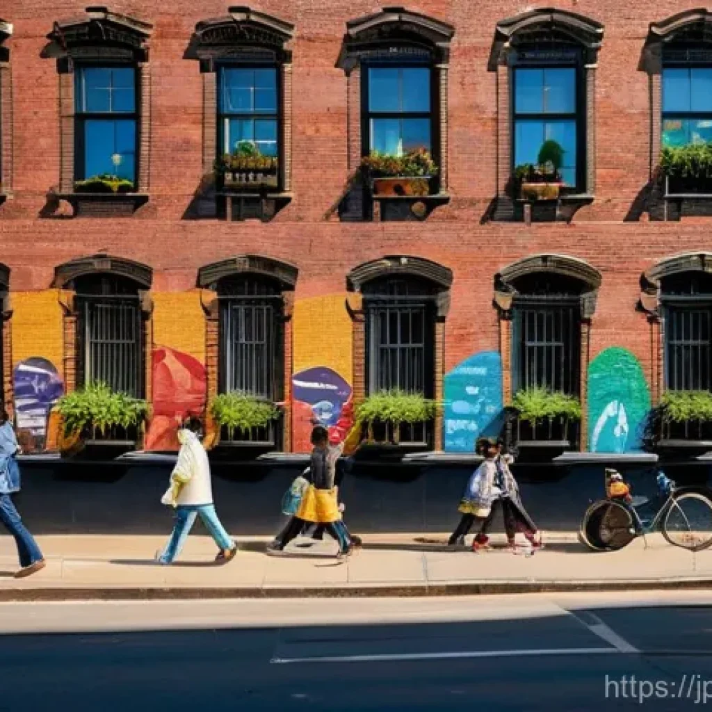 장소 특정적 예술의 국제적 사례 분석 - **Urban Mural: A Tapestry of Time**
    A vibrant, highly detailed hyperrealistic mural painted acro...
