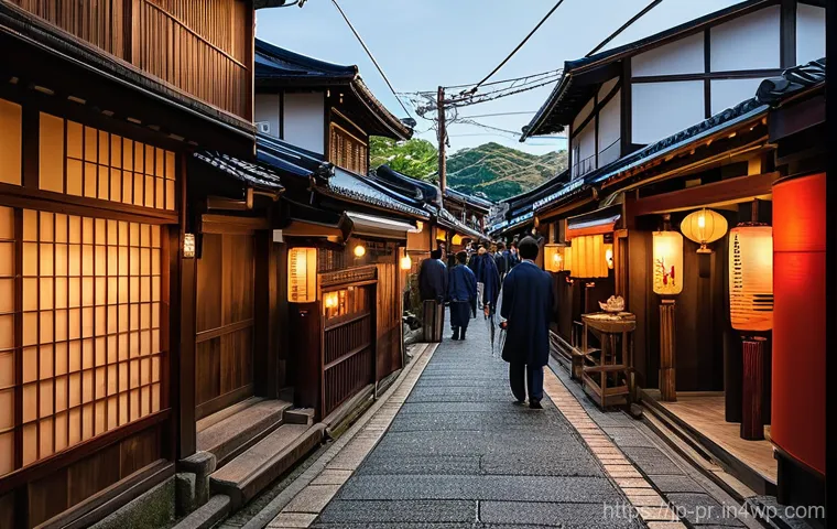 장소 특정적 예술을 통한 지역 경제 활성화 - **Vibrant Mural in a Historic Japanese Alleyway**
    A bustling, narrow alleyway in a charming, old...