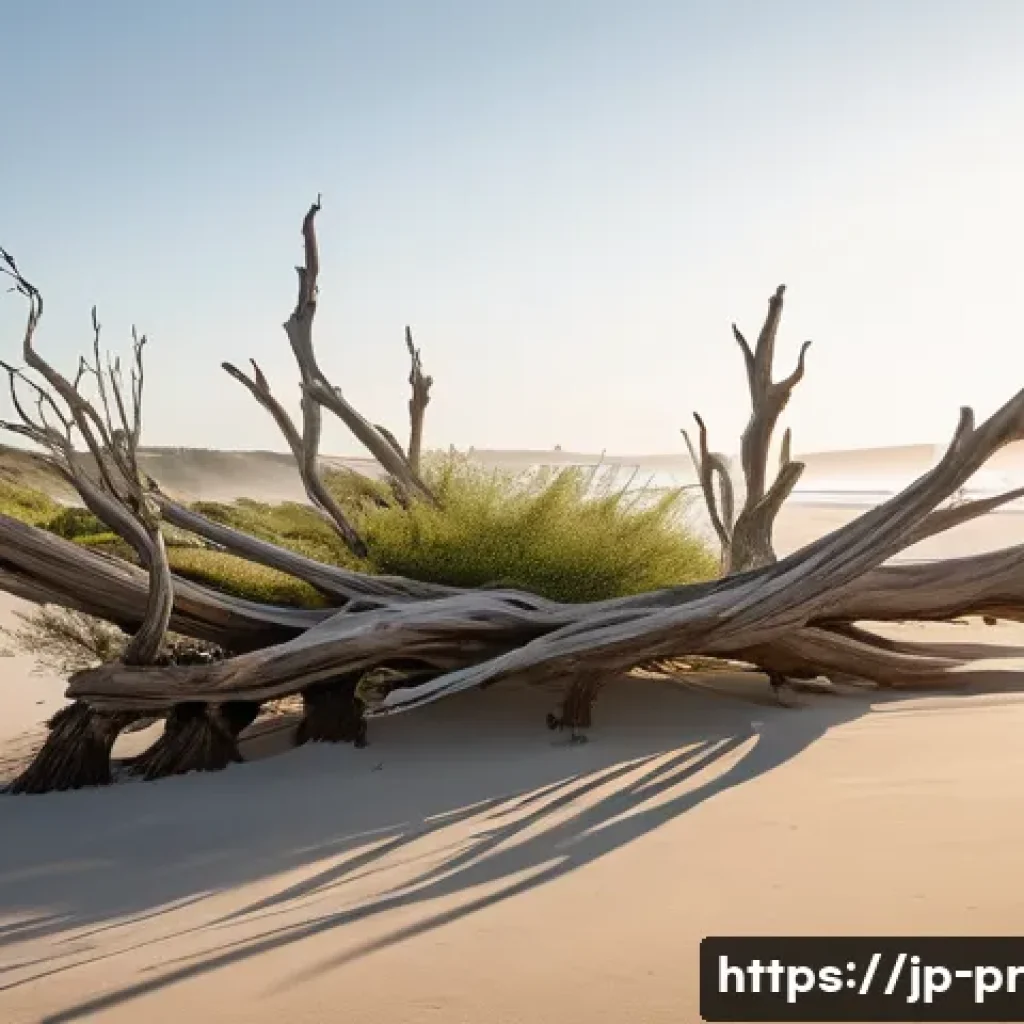 장소 특정적 예술에 대한 비판적 시각 - **Prompt 1: Ephemeral Art in a Coastal Landscape**
"A breathtaking wide-angle shot of a serene, ...